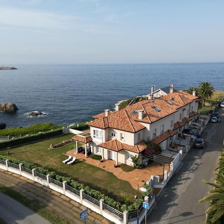 Вилла Chalet Pareado Con Jardin En 1ª Linea De Mar Burela Экстерьер фото